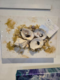 "Large Shellscape on Gold"