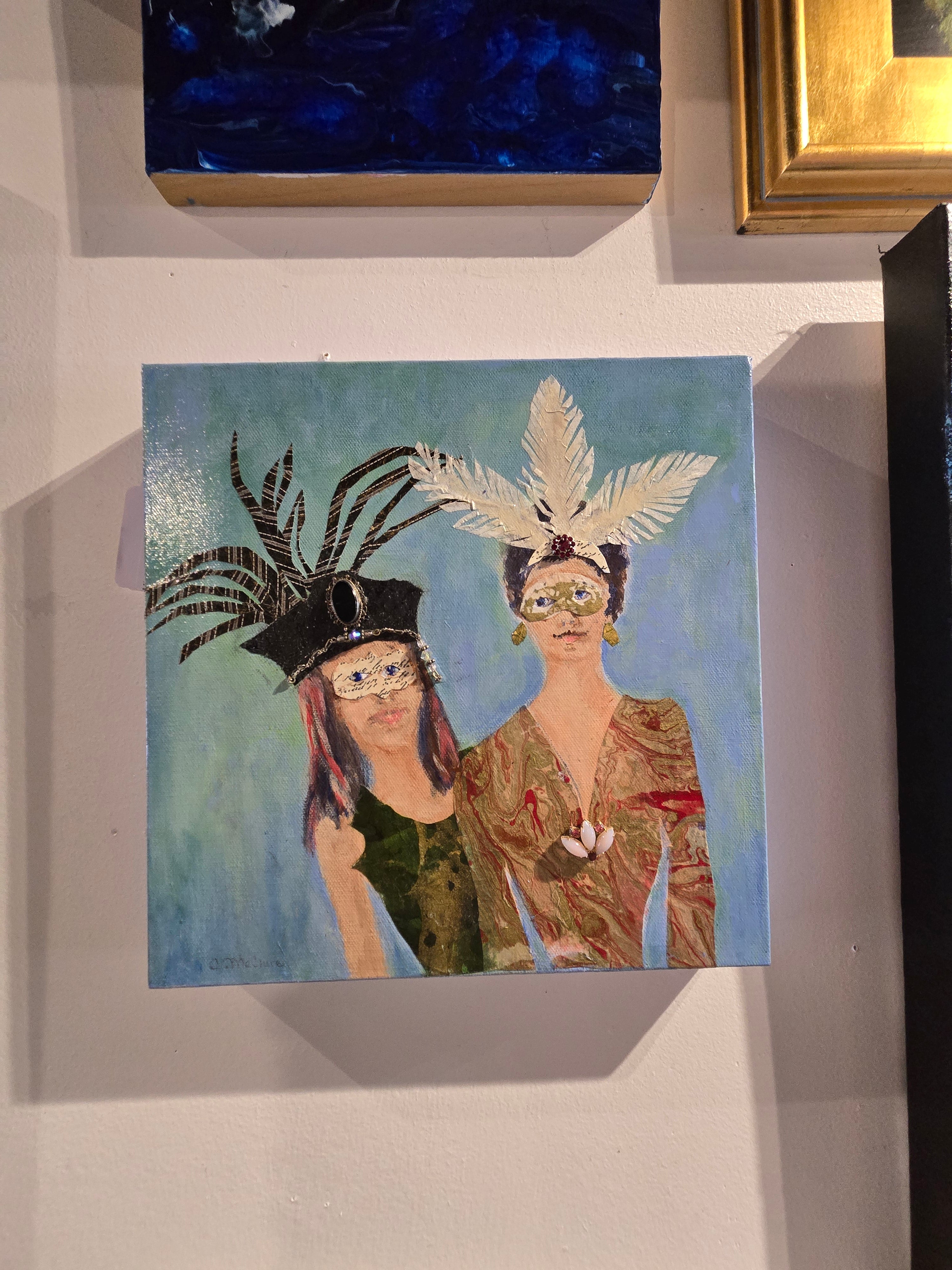 "Jeweled Maskers"