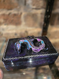 Purple Dragon Trinket Box