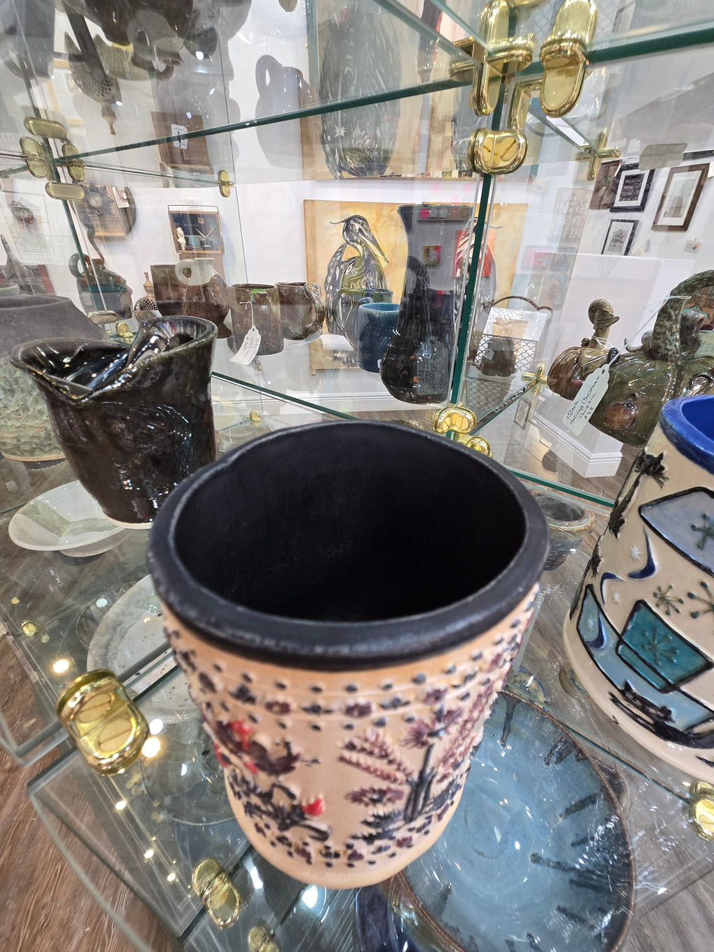 Vintage Floral Cup