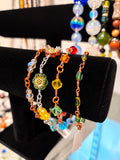 Handmade Beaded Wire Bracelets
