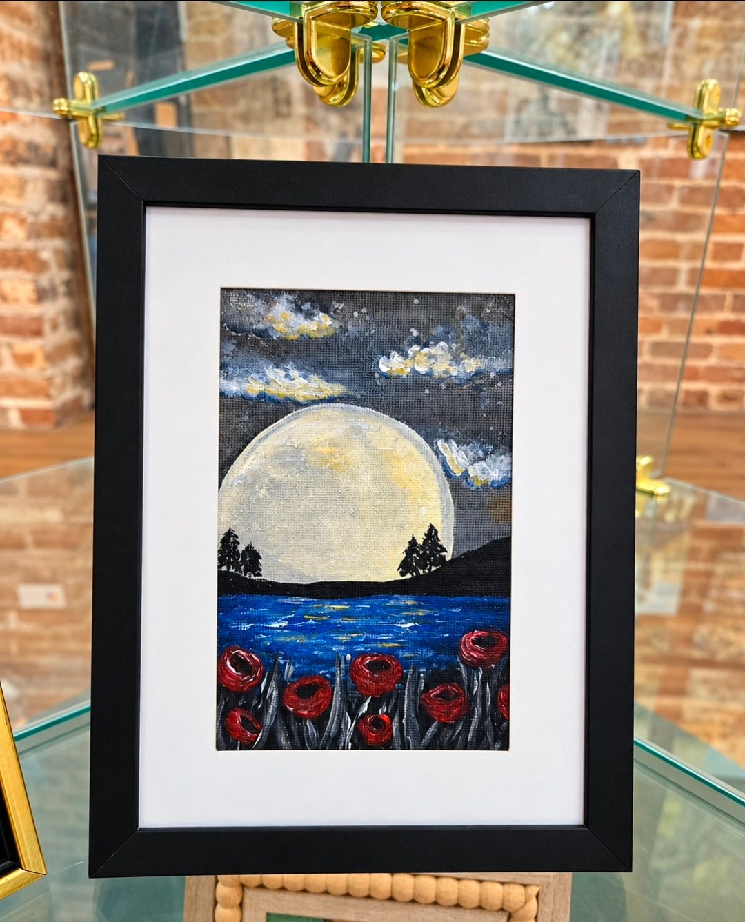 Poppies by Moonlight