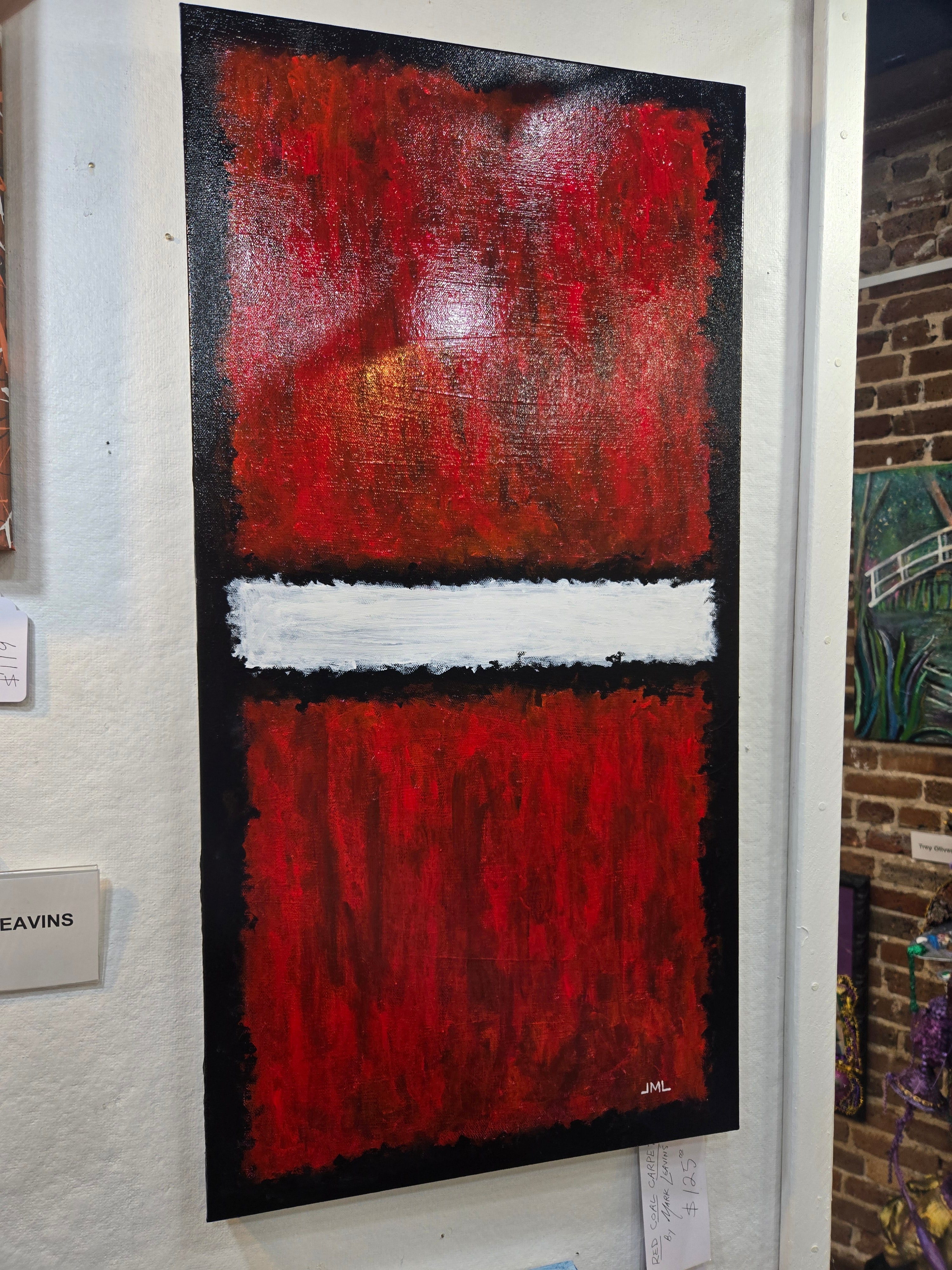 "Red Coal Carpet"