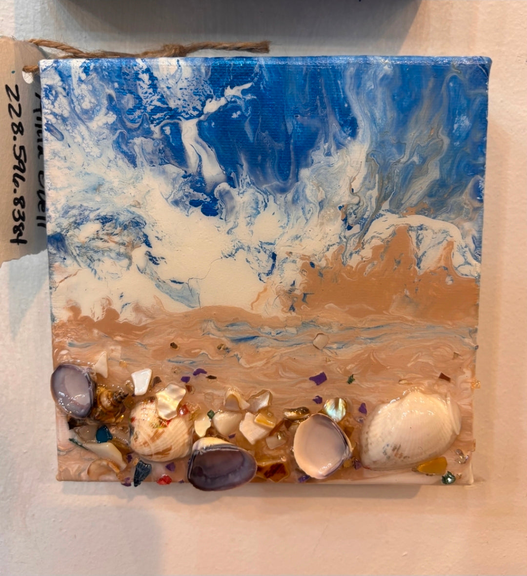 "Seascape with Shells"
