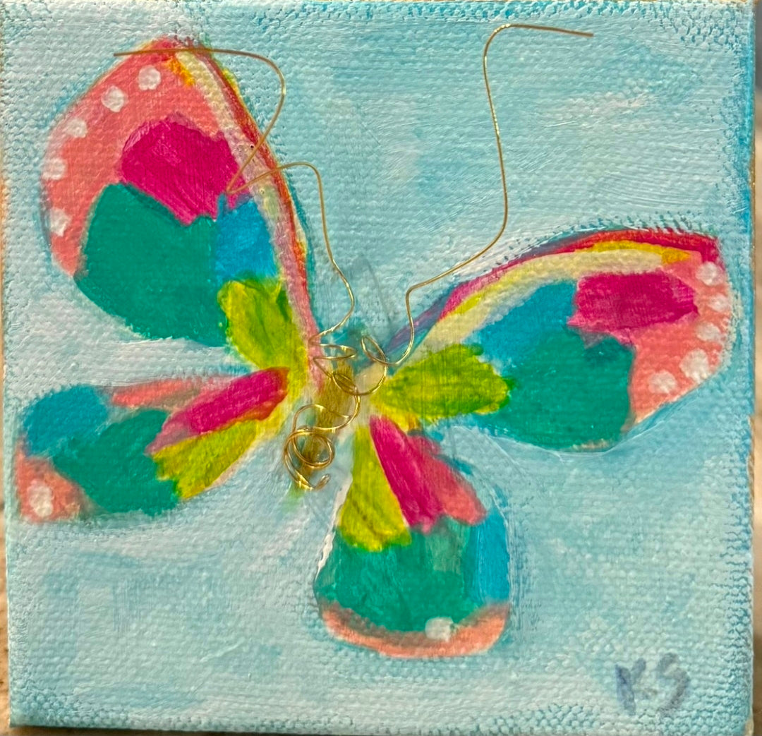 "Cotton Candy Butterfly"