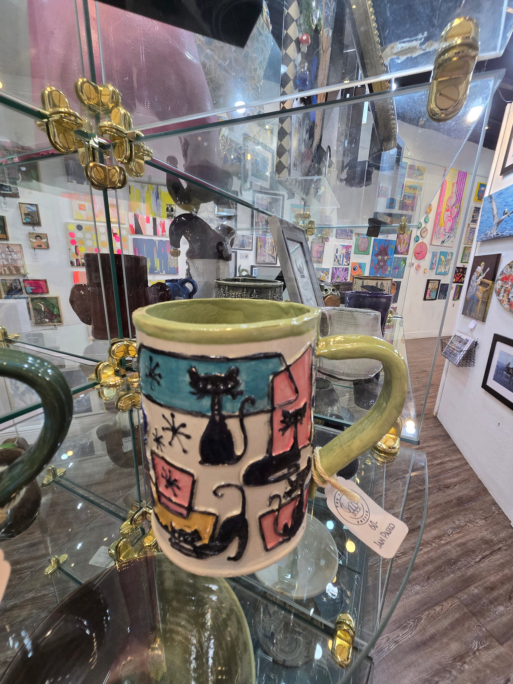 Retro Cat Mugs