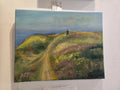 "Morning Walk on the California Cliff"