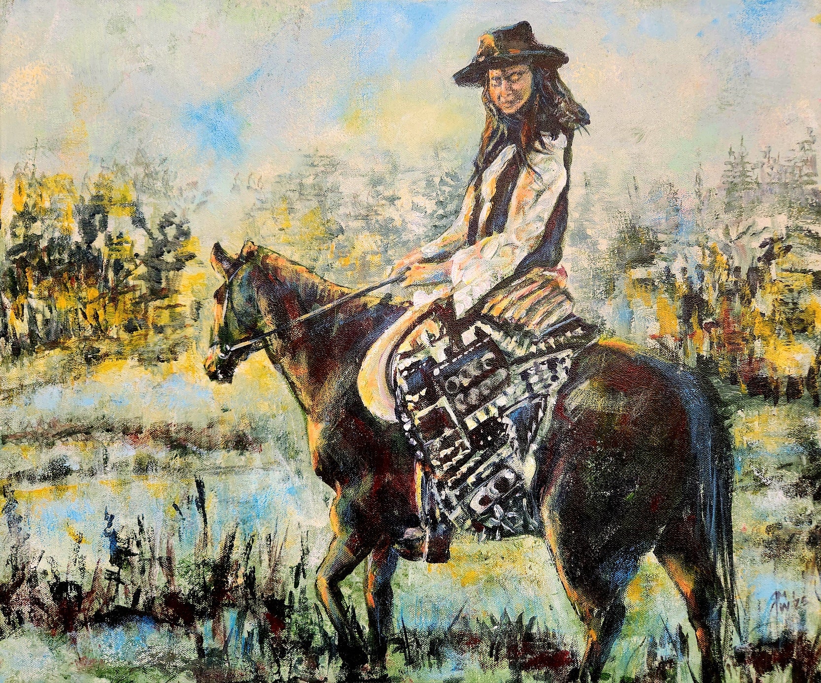 "Mid Morning Ride 4"