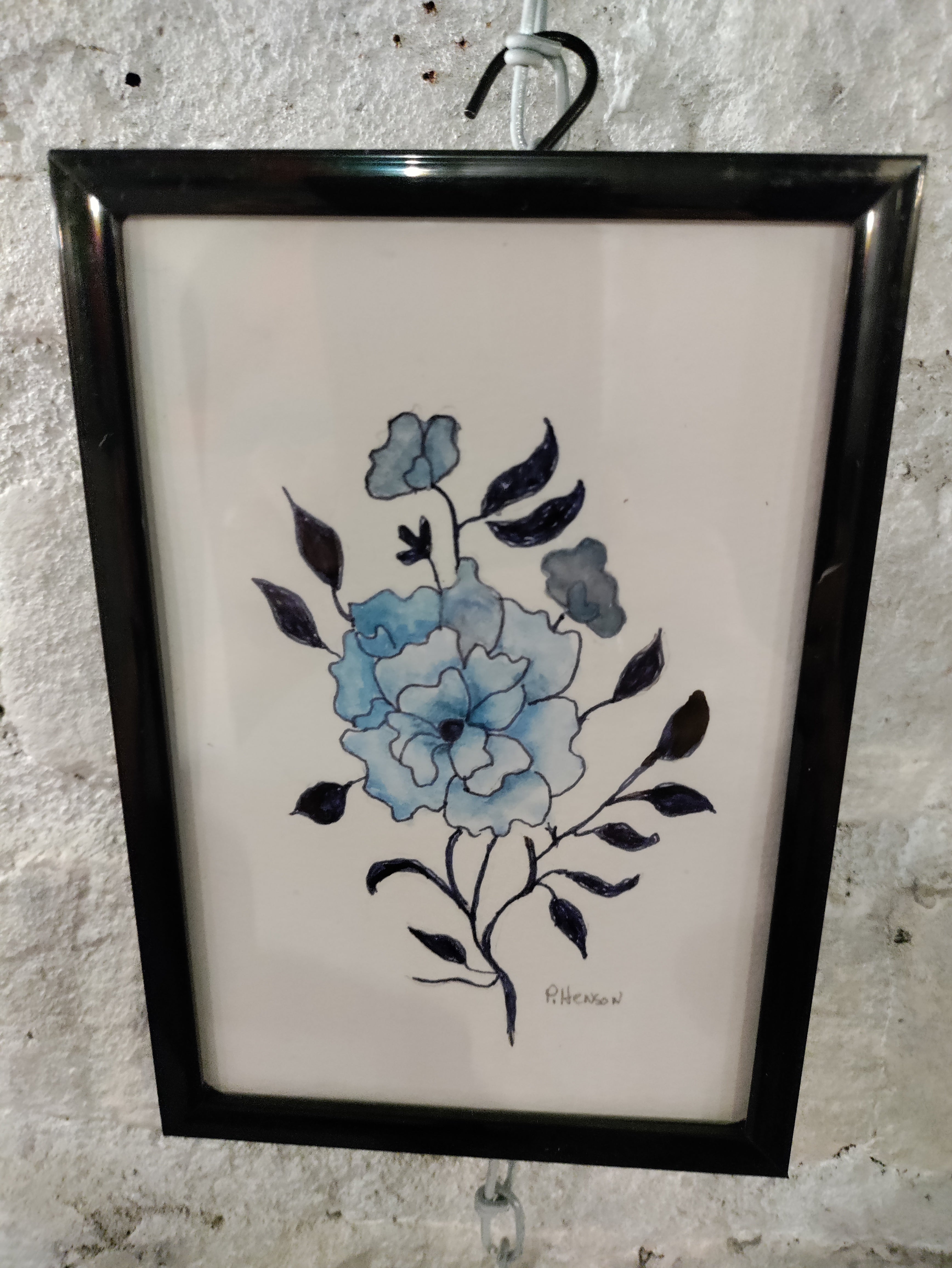 "Blue Chinoiserie #3"
