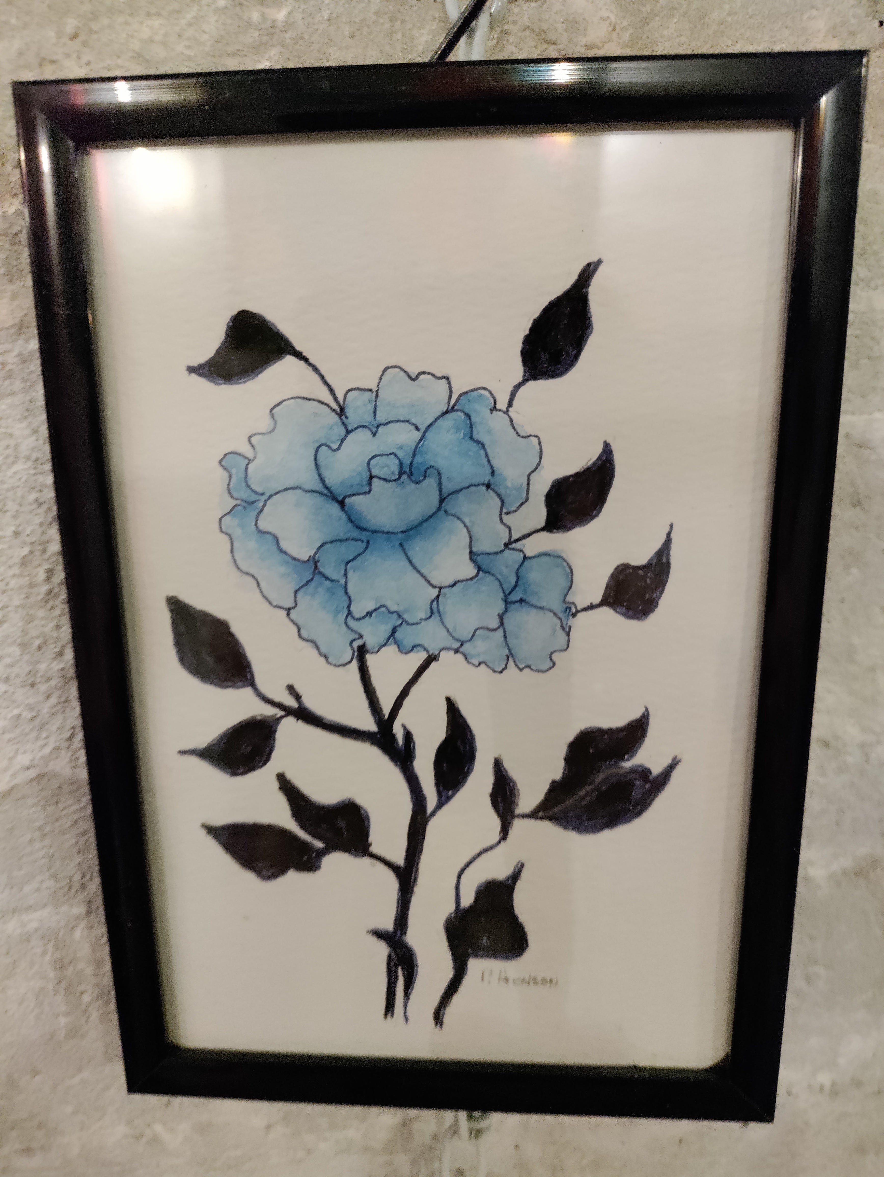 Blue Chinoiserie #4