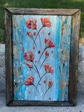 Abstract Orange Poppies