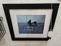 "Foggy Morning Causeway Pelican"