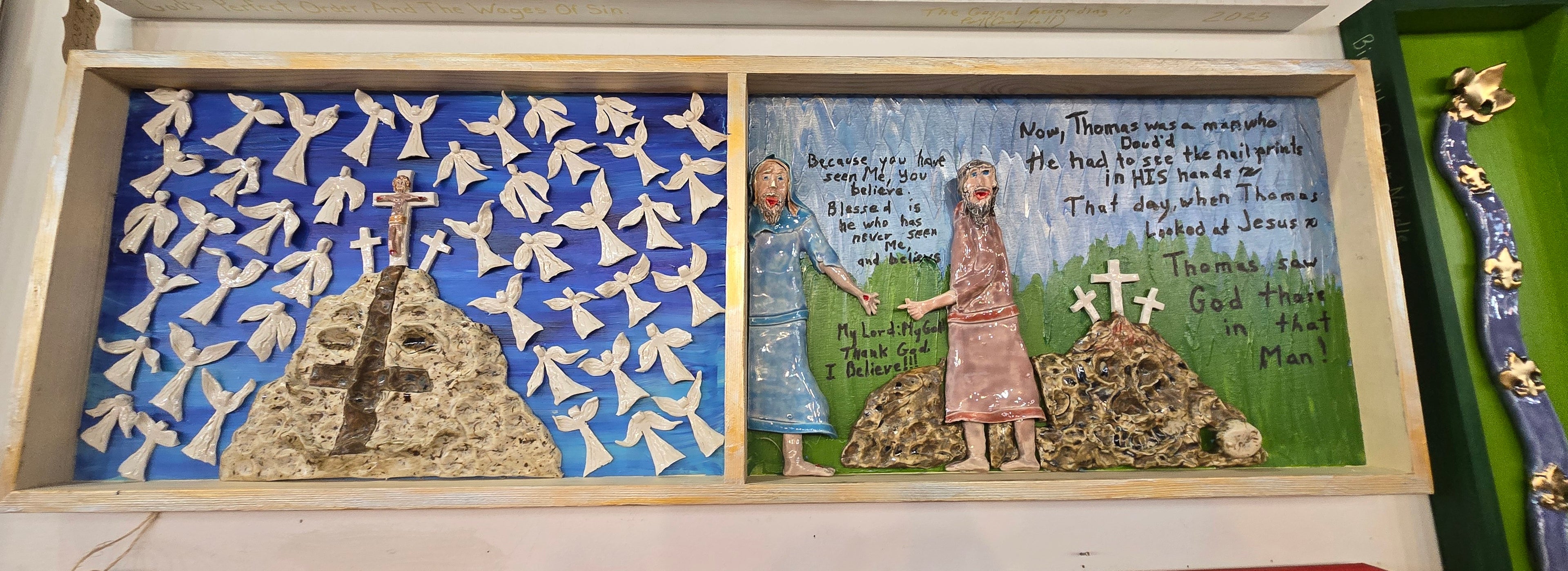 He Could Have Called 10,000 Angels, Doubting Thomas"