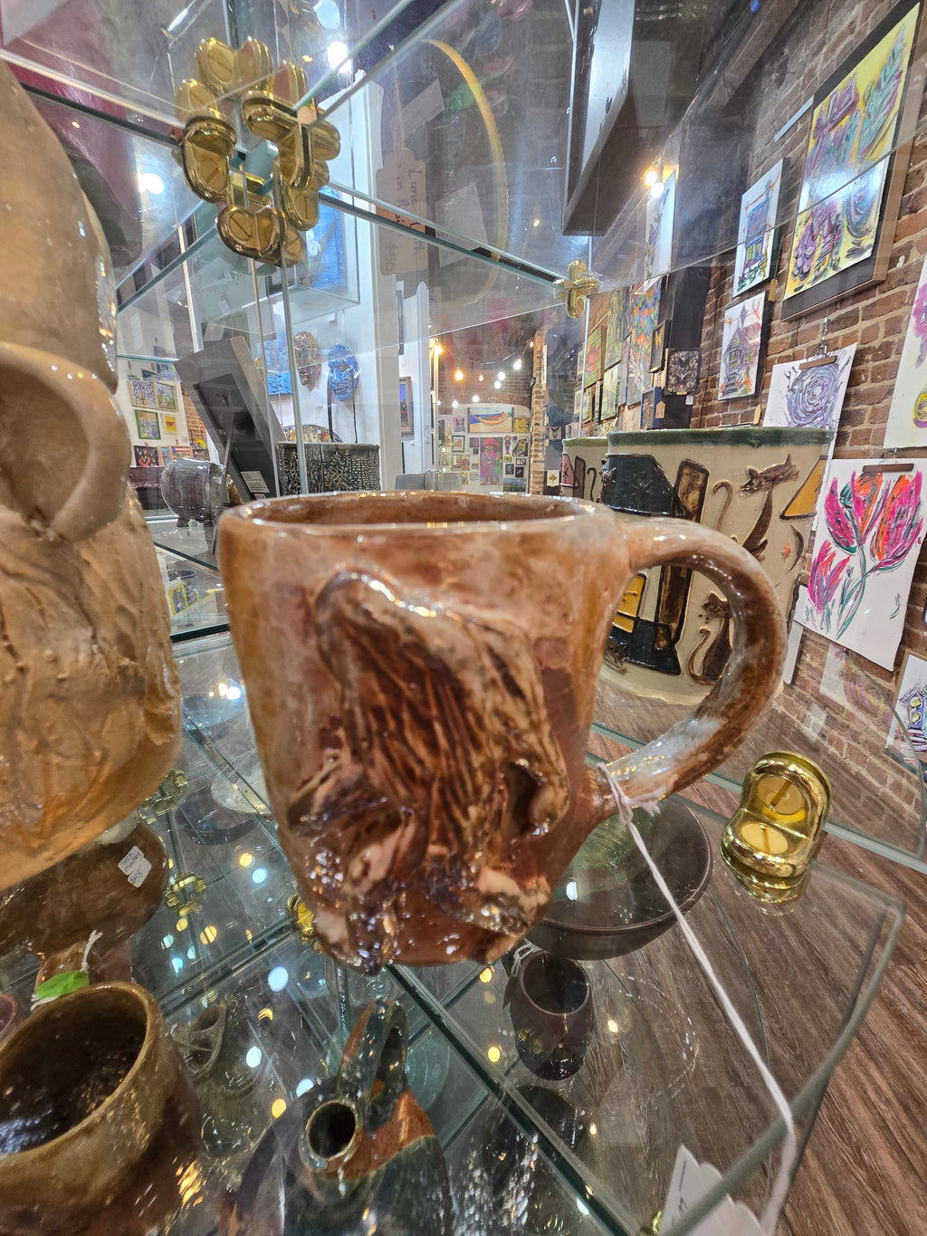 Brown Bigfoot Mug