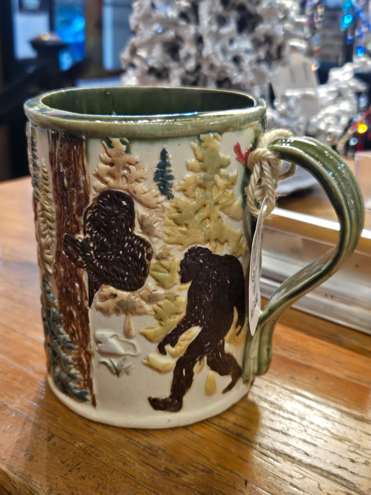 Forest Green Big Foot Mug