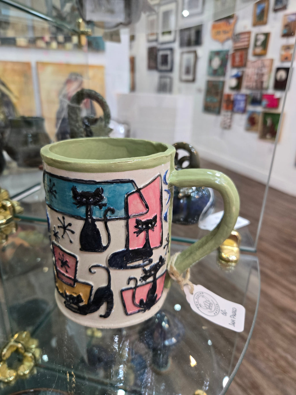 Retro Cat Mugs