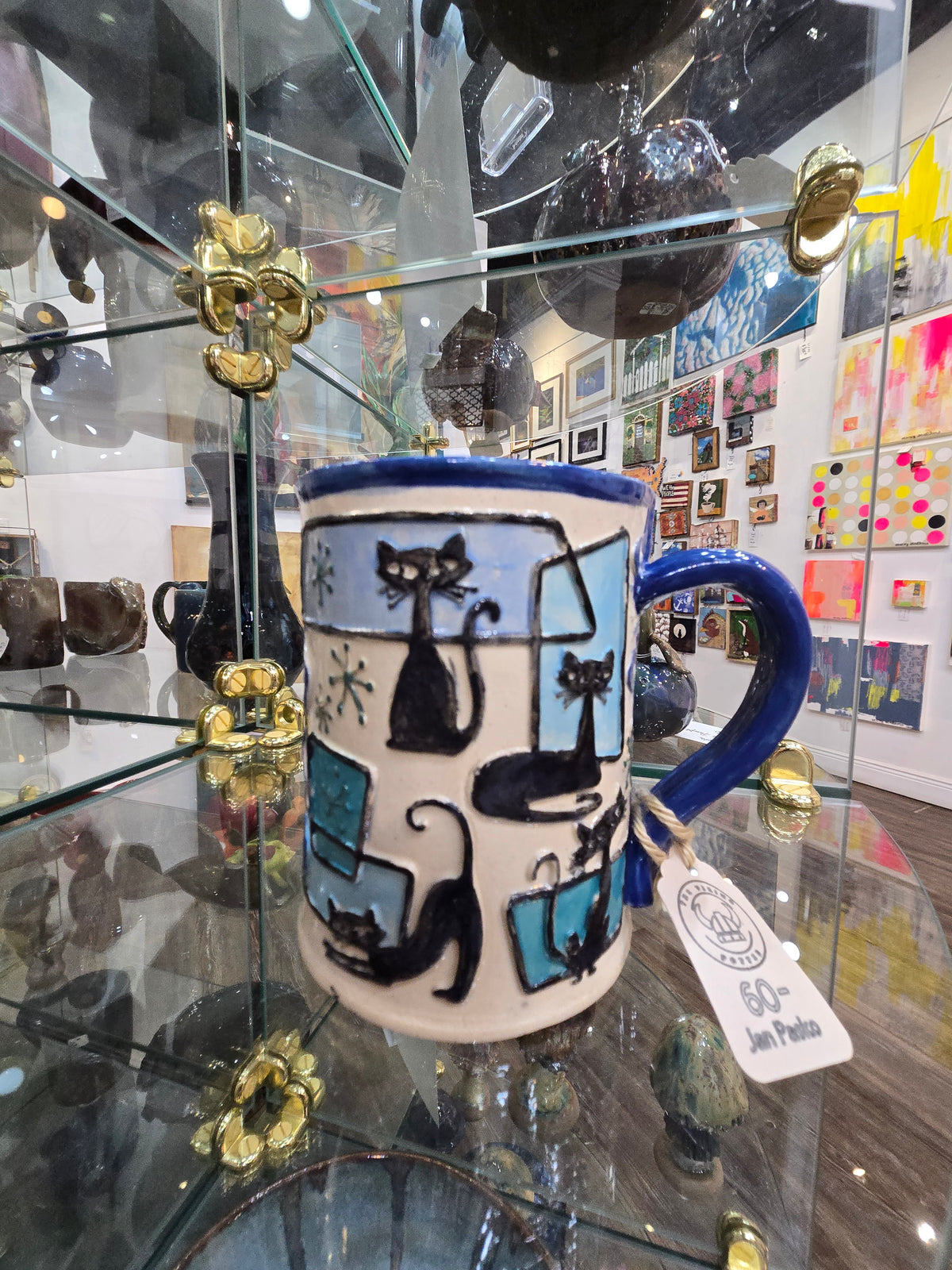 Retro Cat Mugs