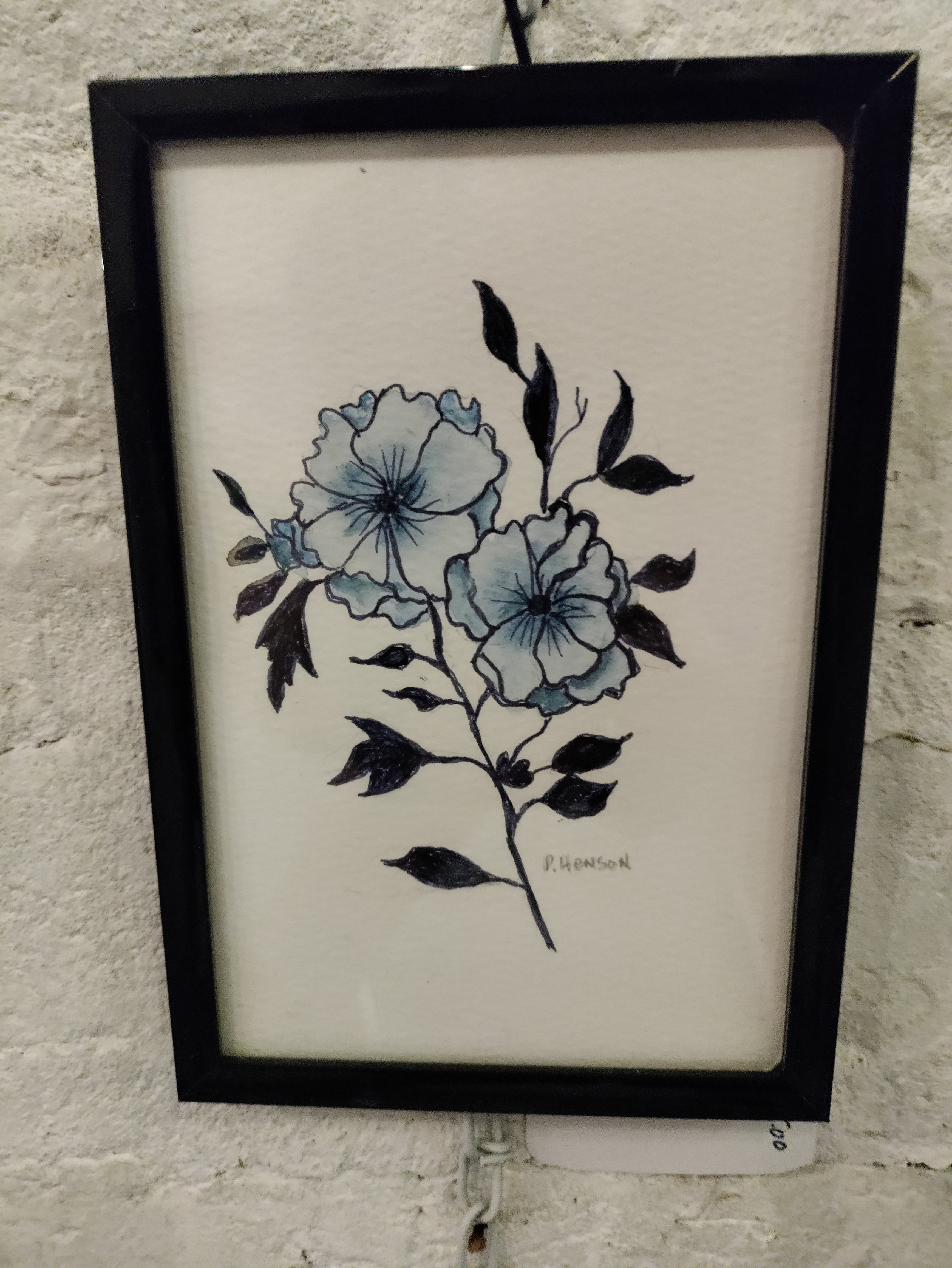 "Blue Chinoiserie #2"