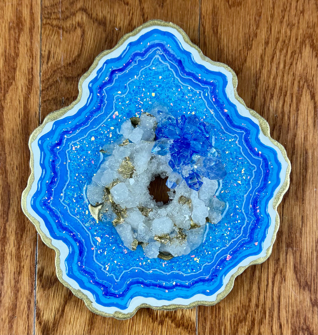 Small Dark Blue Geode