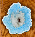 Small Light Blue Geode