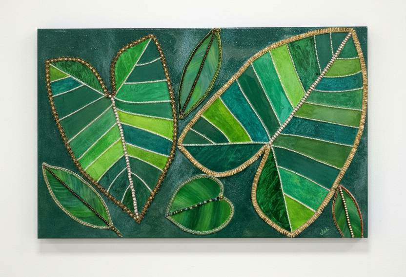 Tropical Greens - Clean Background
